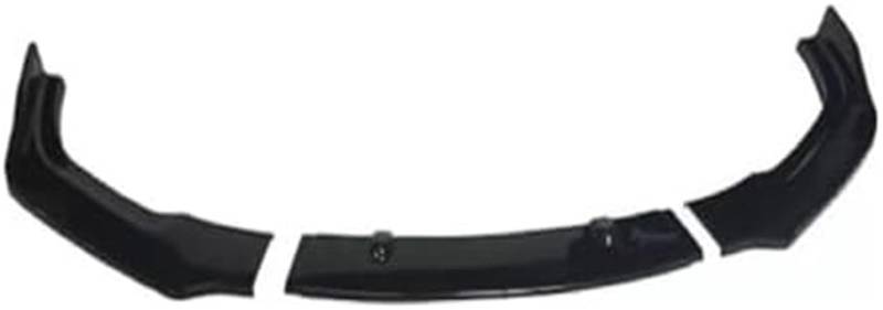 ASDGH Splitter, for Focus, 2 MK2 Frontstoßstangenlippe Body Kit Spoiler Splitter Diffusorlippe 3-teilig ABS Universal Lip Splitter Auto Frontsplitter von ASDGH