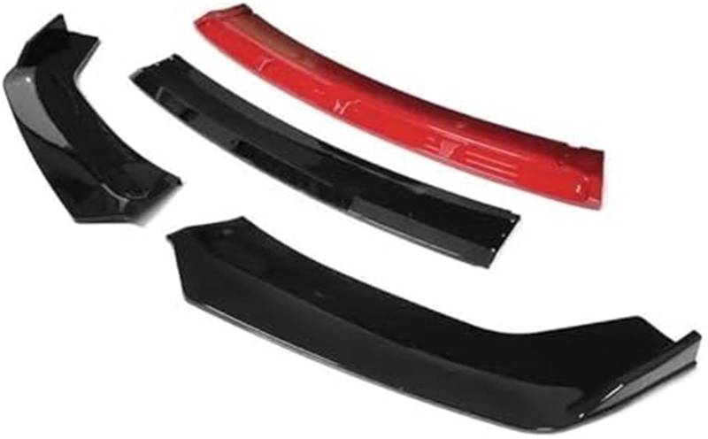 ASDGH Splitter, for Q3 2012 13 14 2015 Frontstoßstangen-Spoilerschutzplatte Lippentyp DGS Body Kit Splitter Carbon-Oberfläche Kinnschaufel Lippensplitter(Gesamtcarbon) Auto Frontsplitter(BLACK Gloss B von ASDGH