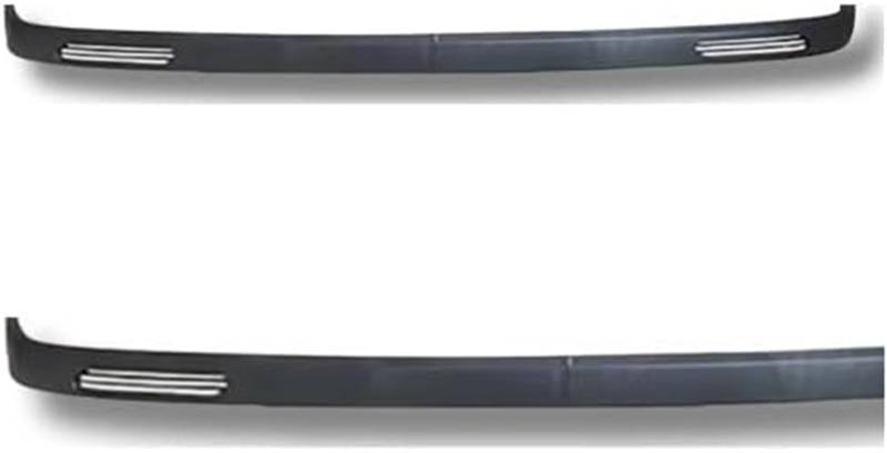 ASDGH Splitter 2-teilig, for Peugeot, 307 Bodykit Autozubehör Spoiler Splitter Diffusorklappe Sportstoßstange Außenteile Frontstoßstangenlippe Lippensplitter(Modell 2) Auto Frontsplitter(BLACK Model 2 von ASDGH