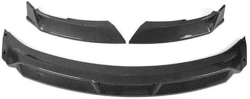 ASDGH Splitter 3-teiliges Set, for BYD, for Seal EV, for DM-i 2022-2024 Auto-Außenzubehör Frontstoßstangensplitter Lippe Kinn Spoiler BodyKit Lippensplitter (Carbondruck) Auto Frontsplitter(BLACK Carb von ASDGH