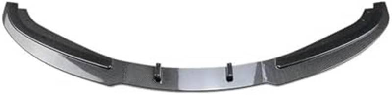 ASDGH Splitter Auto Frontstoßstange Lip Body Kit Spoiler Splitter Stoßstange Canard Lip Splitter, for BMW, 3er E90 E91 LCI Facelift 2007-2012 Lip Splitter(A Carbon Look) Auto Frontsplitter(BLACK B car von ASDGH