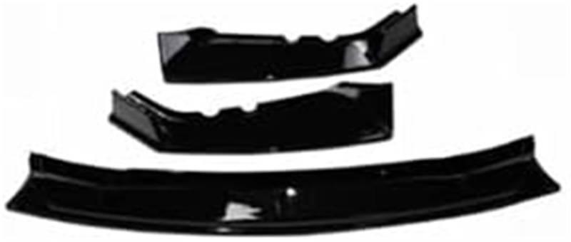 ASDGH Splitter Auto Frontstoßstange Lippe Kinn Spoiler Splitter Diffusor ABS ABS Tuning Zubehör, for CRV 2017 2018 2019 Lippensplitter(Mattschwarz) Auto Frontsplitter(Black Glossy Black) von ASDGH