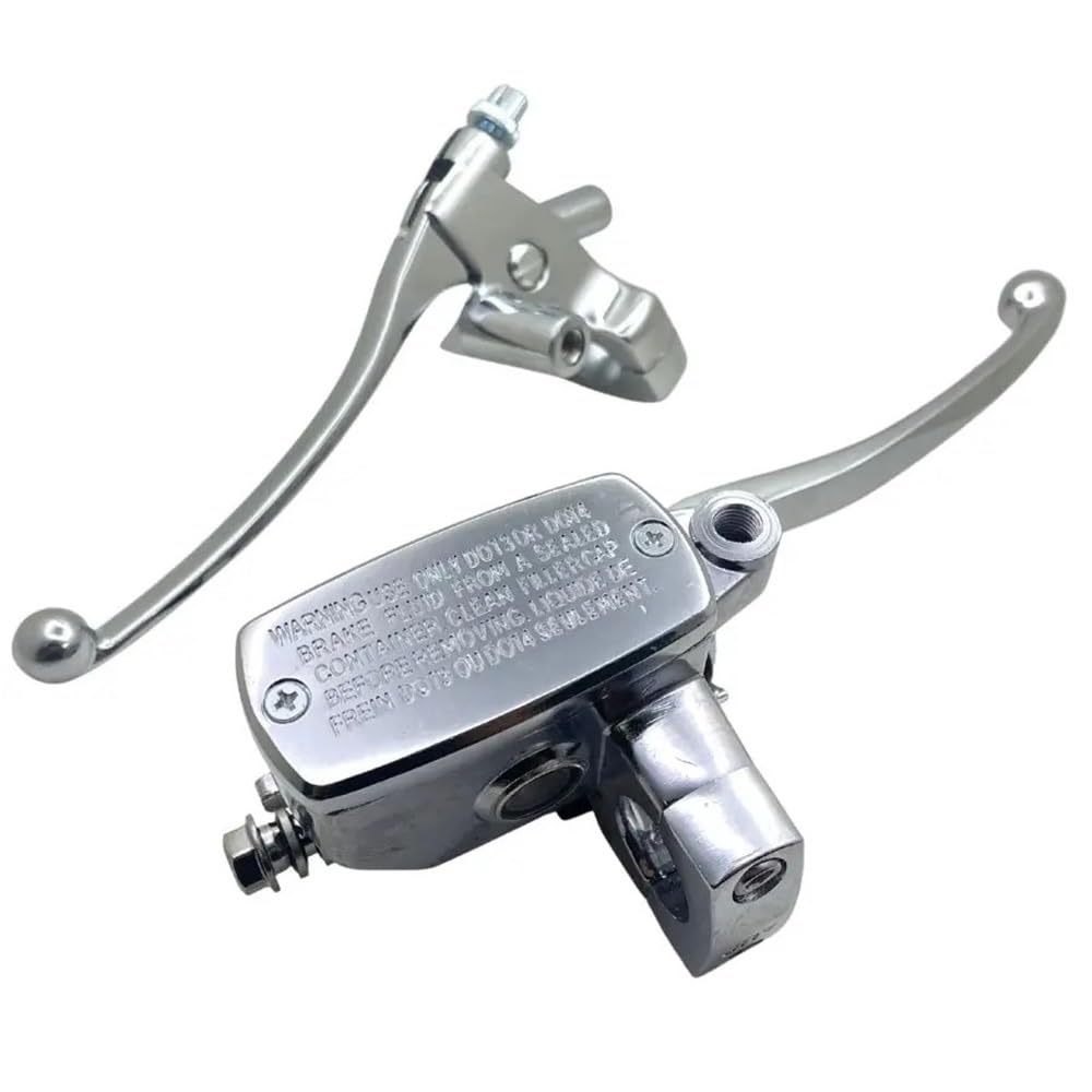 1 Paar 25mm Vorne Motorrad Hydraulische Bremspumpe Master Zylinder Silber Links Rechts Disc Bremshebel Universal Brems Schalter M10 1 Paar 25mm Vorne Motorrad Hydraulische Bremspumpe Master Zylinder Silber Links Rechts Disc Bremshebel Universal Brems Schalter M10 von ASDRDDARF