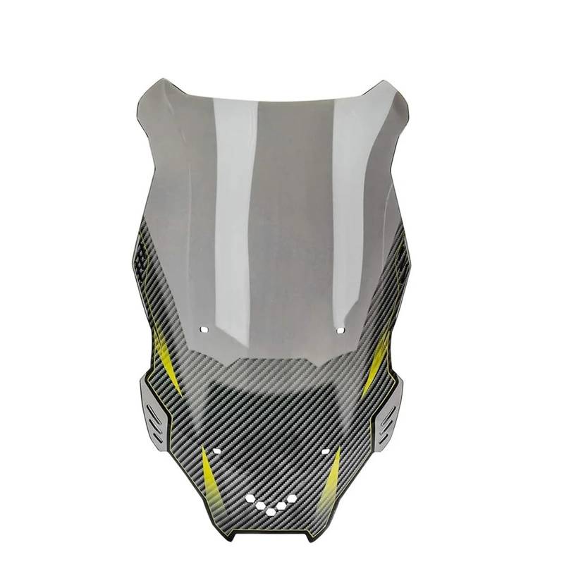 ASDRDDARF Windschutzscheibe Motorrad Für ADV150 2019 2020 2021 ADV160 2022 2023 2024 Windschutzscheibe Frontscheibe Windschutz Windabweiser(Smoky Black) von ASDRDDARF
