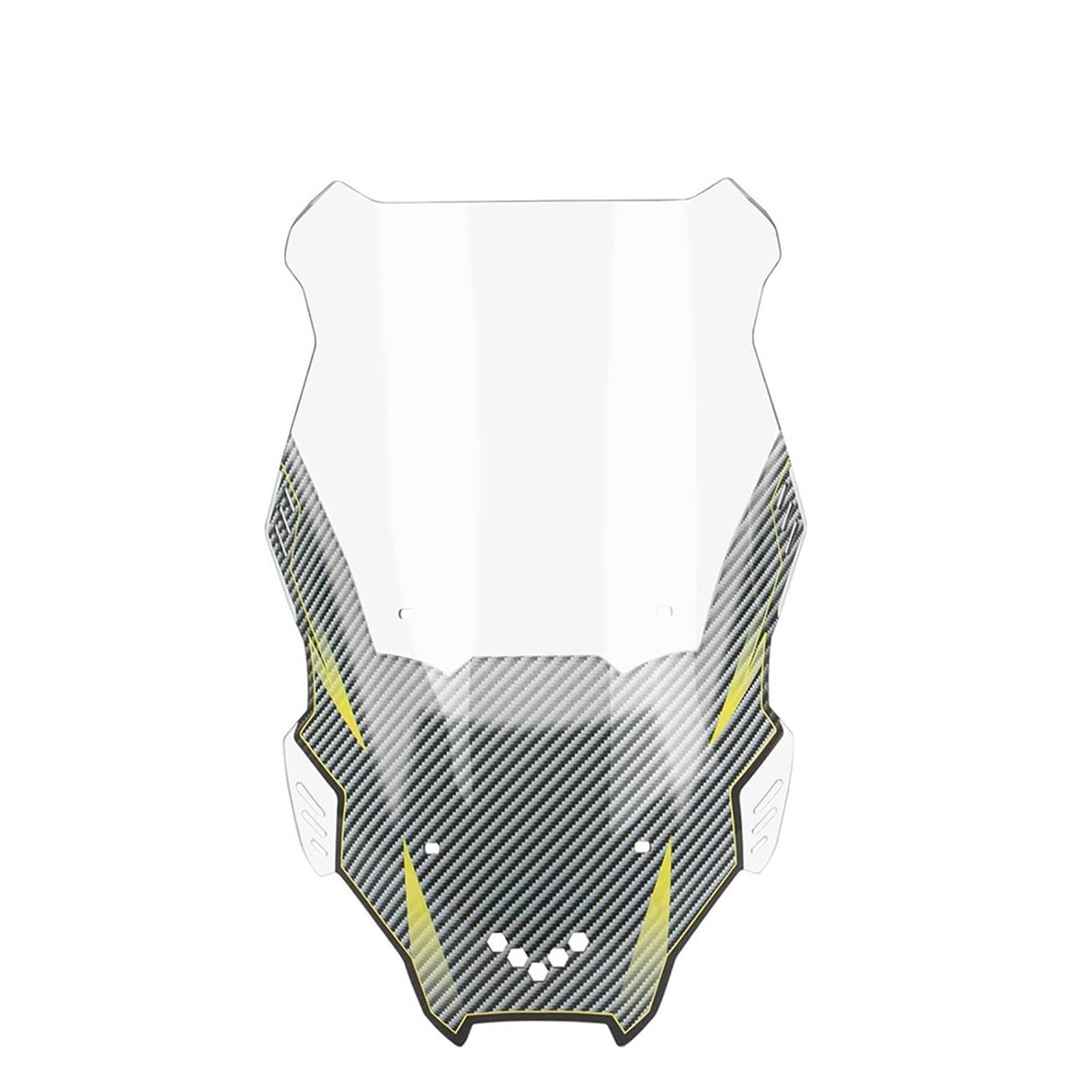 ASDRDDARF Windschutzscheibe Motorrad Für ADV150 2019 2020 2021 ADV160 2022 2023 2024 Windschutzscheibe Frontscheibe Windschutz Windabweiser(Transparent) von ASDRDDARF