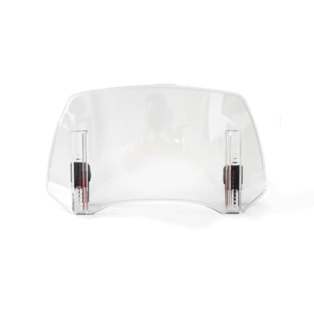 ASDRDDARF Windschutzscheibe Motorrad Für Afrika Twin XRV750T XRV650 CRF1000L XRV750 Einstellbare Verlängerung Windschutzscheibe Windschutzscheibe Spoiler Deflektor(B Transparent) von ASDRDDARF