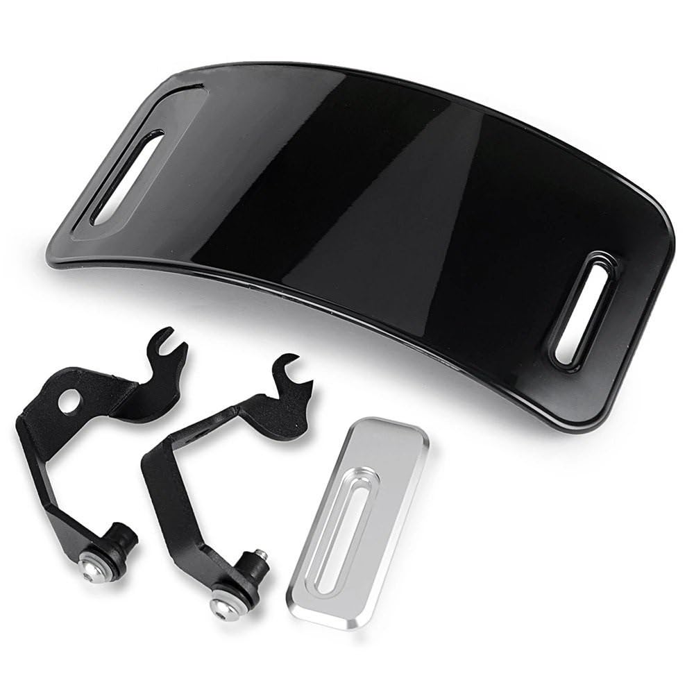 ASDRDDARF Windschutzscheibe Motorrad Für CB650R CB1000R 2018 2019 2020 2021 2022 2023 Windschutzscheibe Windschutz Windabweiser(Black) von ASDRDDARF