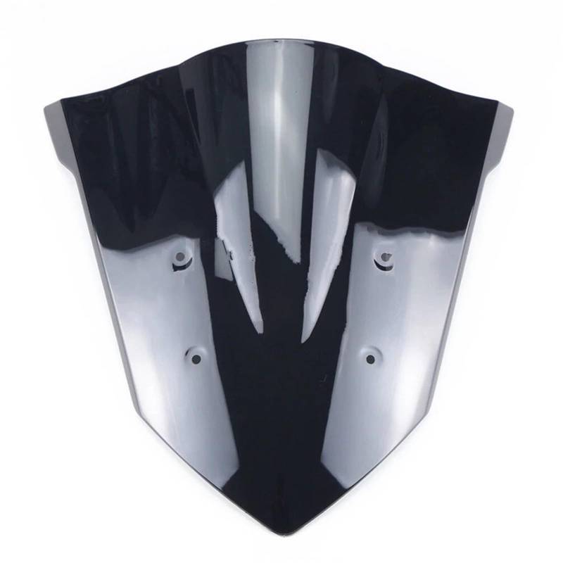 ASDRDDARF Windschutzscheibe Motorrad Für CBR650F 2014 2015 2016 2017 2018 Schwarz Motorrad Windschutzscheibe Windschutz Bike Verkleidung Bildschirm(Black) von ASDRDDARF