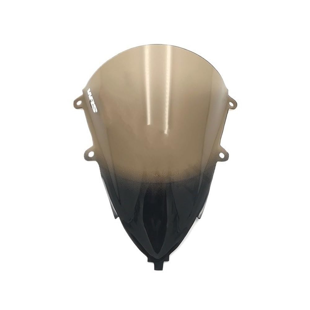 ASDRDDARF Windschutzscheibe Motorrad Für CBR650R 2019 2020 2021 2022 Motorrad Zubehör Windschutzscheibe Windschutzscheibe Windabweiser(Brown in Gradients) von ASDRDDARF