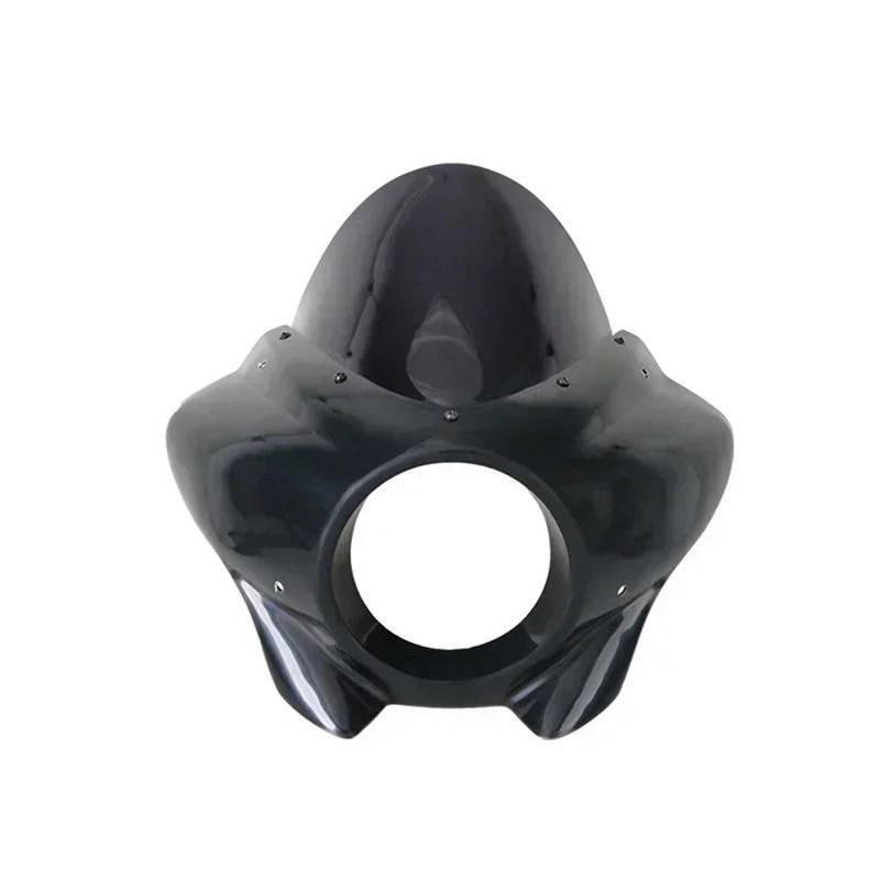 ASDRDDARF Windschutzscheibe Motorrad Für CMX1100 Rebel CM1100 2021 2022 2023 2024 Windabweiser Abdeckung Motorrad Scheinwerfer Windschutzscheibe Fall Schutz(Long Grey) von ASDRDDARF