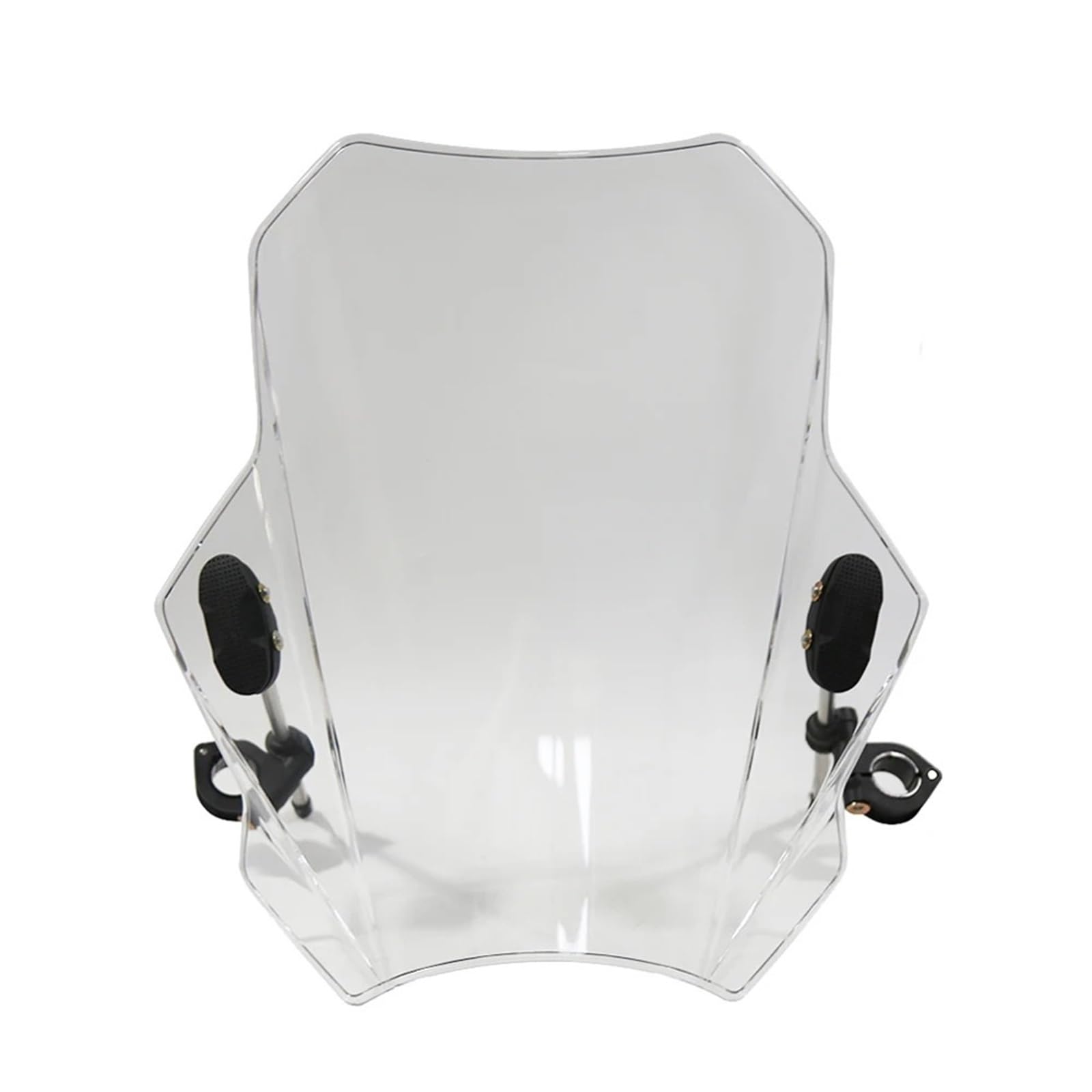 ASDRDDARF Windschutzscheibe Motorrad Für CRF250L / M 2012-2021 CRF300L 2021 Universal Motorrad Windschutzscheibe Abdeckungen Bildschirm Rauch Objektiv Motorräder Deflektor(Transparent) von ASDRDDARF
