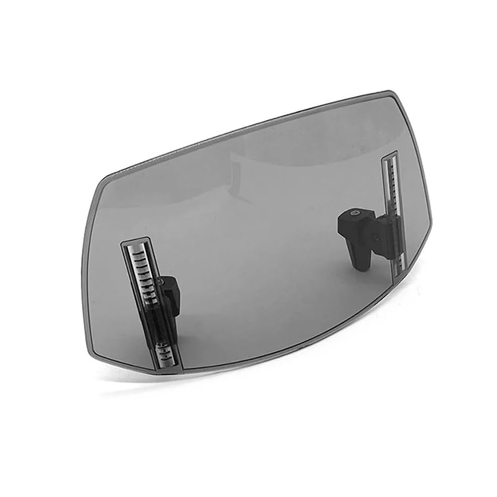 ASDRDDARF Windschutzscheibe Motorrad Für DL1000 DL650 DL250 V-Strom 650 1000 XT Motorrad Windschutzscheibe Verlängerung Spoiler Windschutz Air Deflektor(Gray) von ASDRDDARF