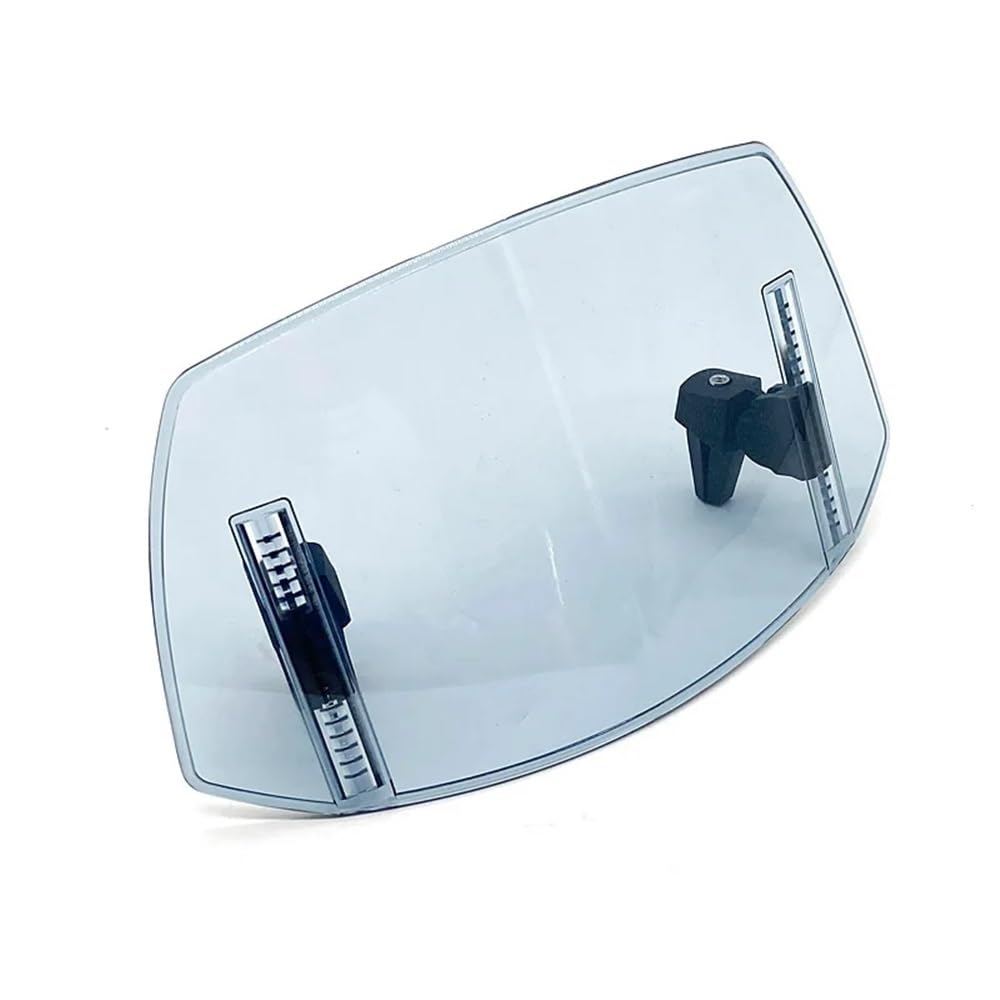 ASDRDDARF Windschutzscheibe Motorrad Für DL1000 DL650 DL250 V-Strom 650 1000 XT Motorrad Windschutzscheibe Verlängerung Spoiler Windschutz Air Deflektor(Light Smoke) von ASDRDDARF