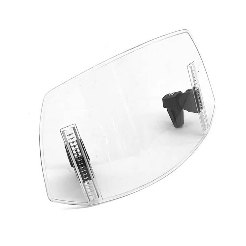 ASDRDDARF Windschutzscheibe Motorrad Für DL1000 DL650 DL250 V-Strom 650 1000 XT Motorrad Windschutzscheibe Verlängerung Spoiler Windschutz Air Deflektor(Transparent) von ASDRDDARF