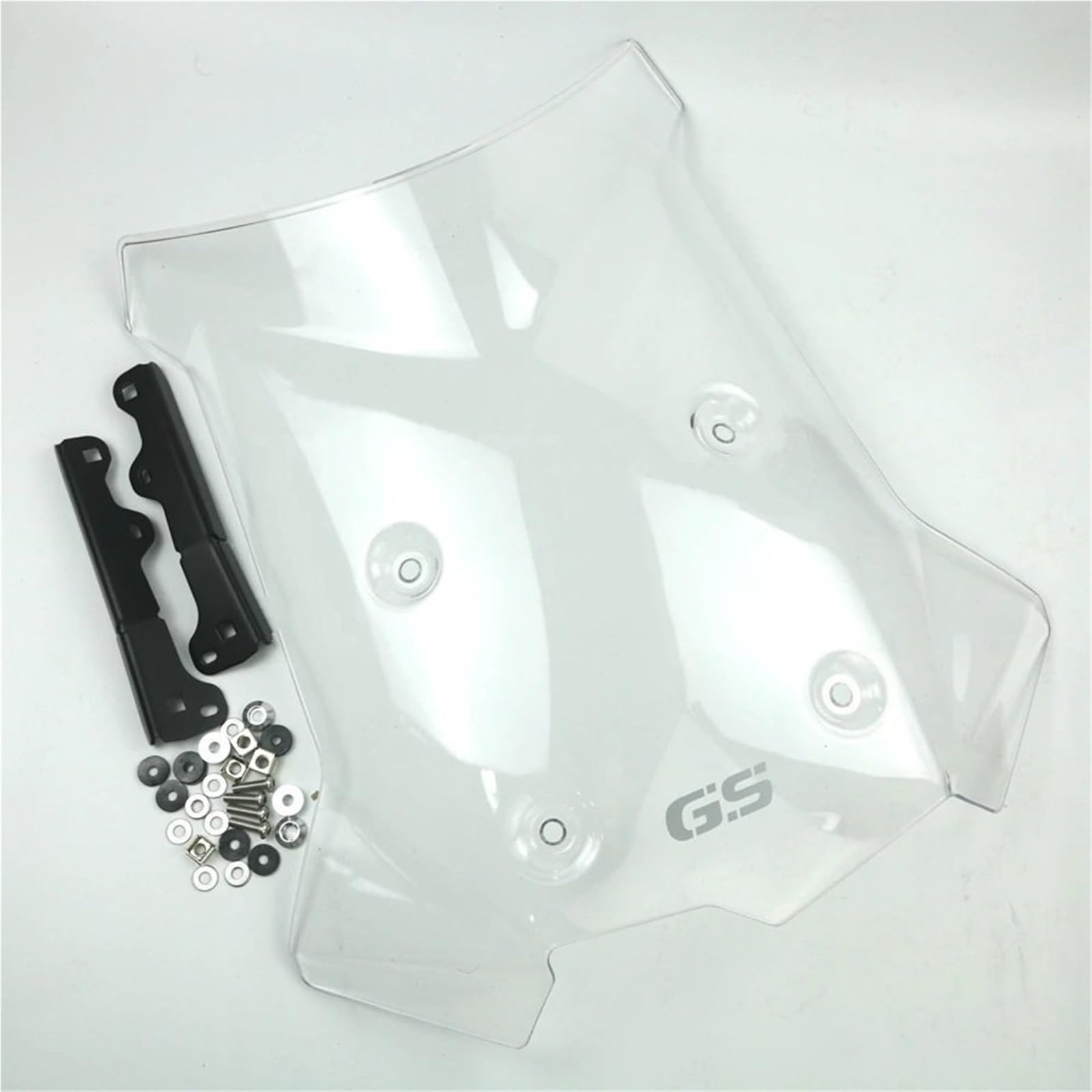 ASDRDDARF Windschutzscheibe Motorrad Für F850 F750 GS F850GS 750GS ADV 2018 2019 2020 2021 Motorrad Windschutzscheibe Windschutz Befestigungs Halterung(Clear) von ASDRDDARF