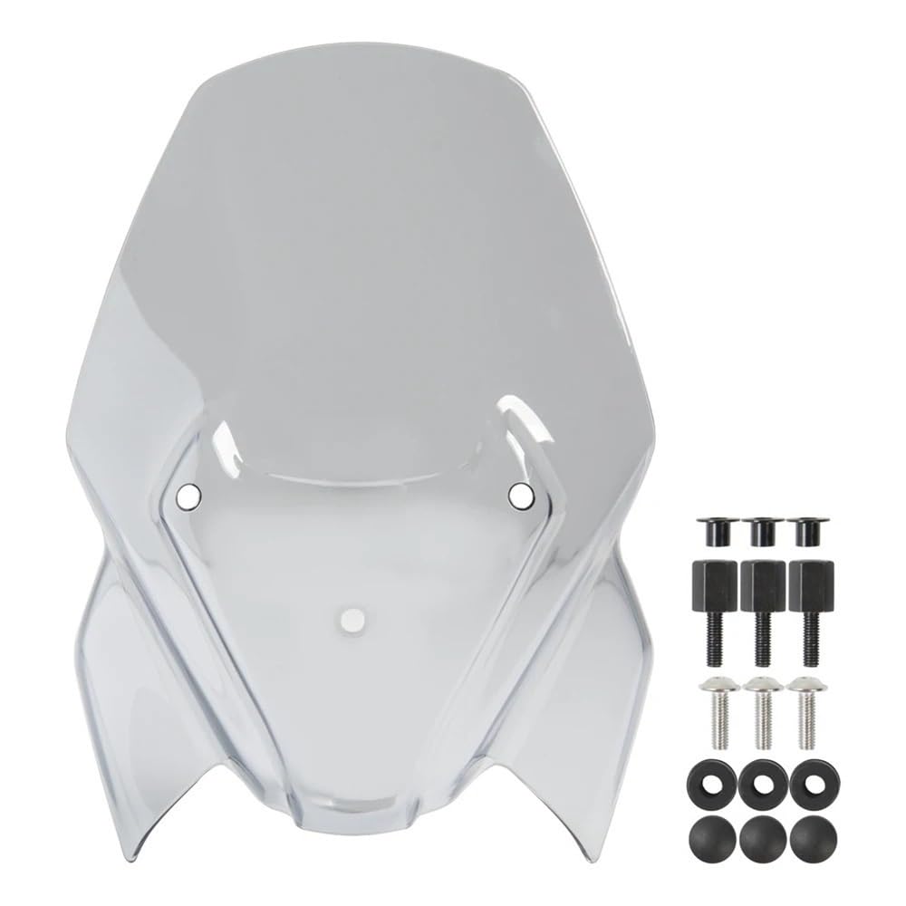 ASDRDDARF Windschutzscheibe Motorrad Für F900R 2020 2021 2022 2023 Motorrad Windschutzscheibe Windschutz Luftstrom Windabweiser Visier Visier Zubehör(Transparent A) von ASDRDDARF