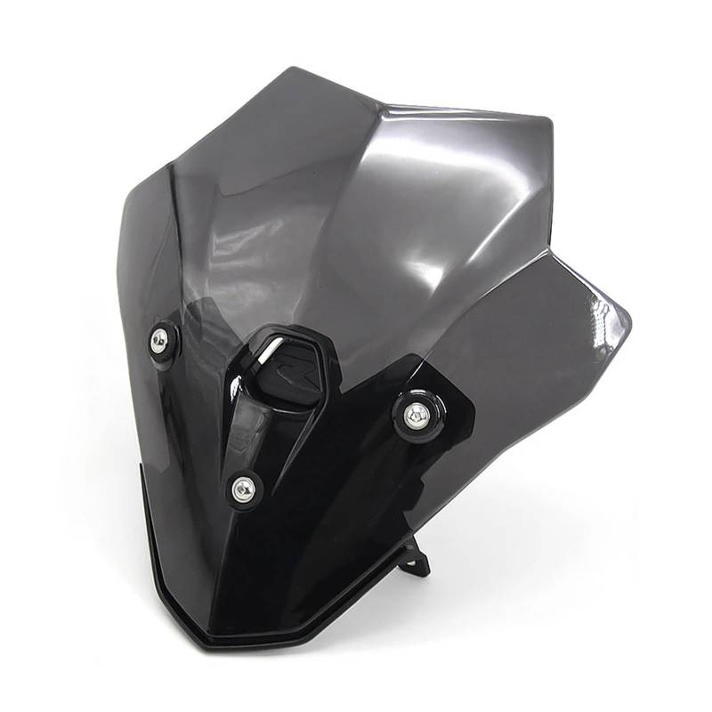 ASDRDDARF Windschutzscheibe Motorrad Für F900R Motorrad Zubehör Bildschirm Windschutzscheibe Verkleidung Windschutzscheibe Schallwand Windabweiser(Black Windshield B+Black Bracket) von ASDRDDARF