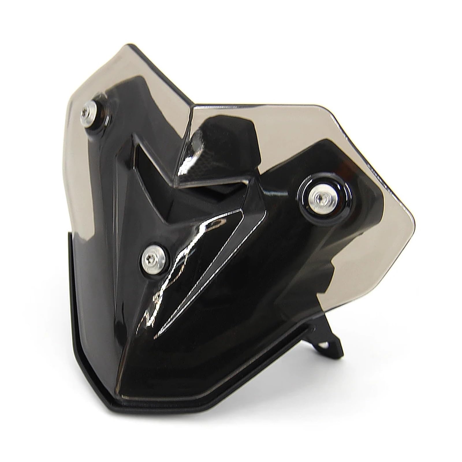 ASDRDDARF Windschutzscheibe Motorrad Für F900R Motorrad Zubehör Bildschirm Windschutzscheibe Verkleidung Windschutzscheibe Schallwand Windabweiser(Smoked Windshield+Bracket) von ASDRDDARF