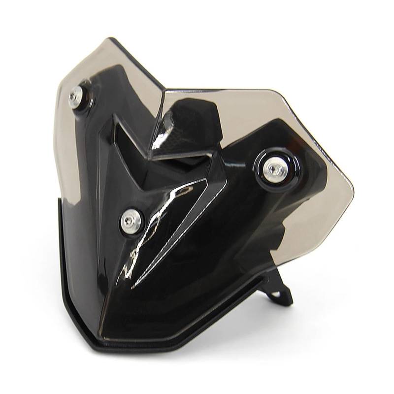ASDRDDARF Windschutzscheibe Motorrad Für F900R Motorrad Zubehör Bildschirm Windschutzscheibe Verkleidung Windschutzscheibe Schallwand Windabweiser(Smoked Windshield+Bracket) von ASDRDDARF
