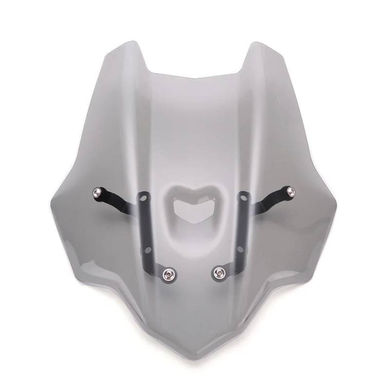 ASDRDDARF Windschutzscheibe Motorrad Für FZ10 MT10 FZ-10 MT-10 2016 2017 2018 2019 2020 2021 Motorrad Windschutzscheibe Windschutz Windabweiser(Gray) von ASDRDDARF