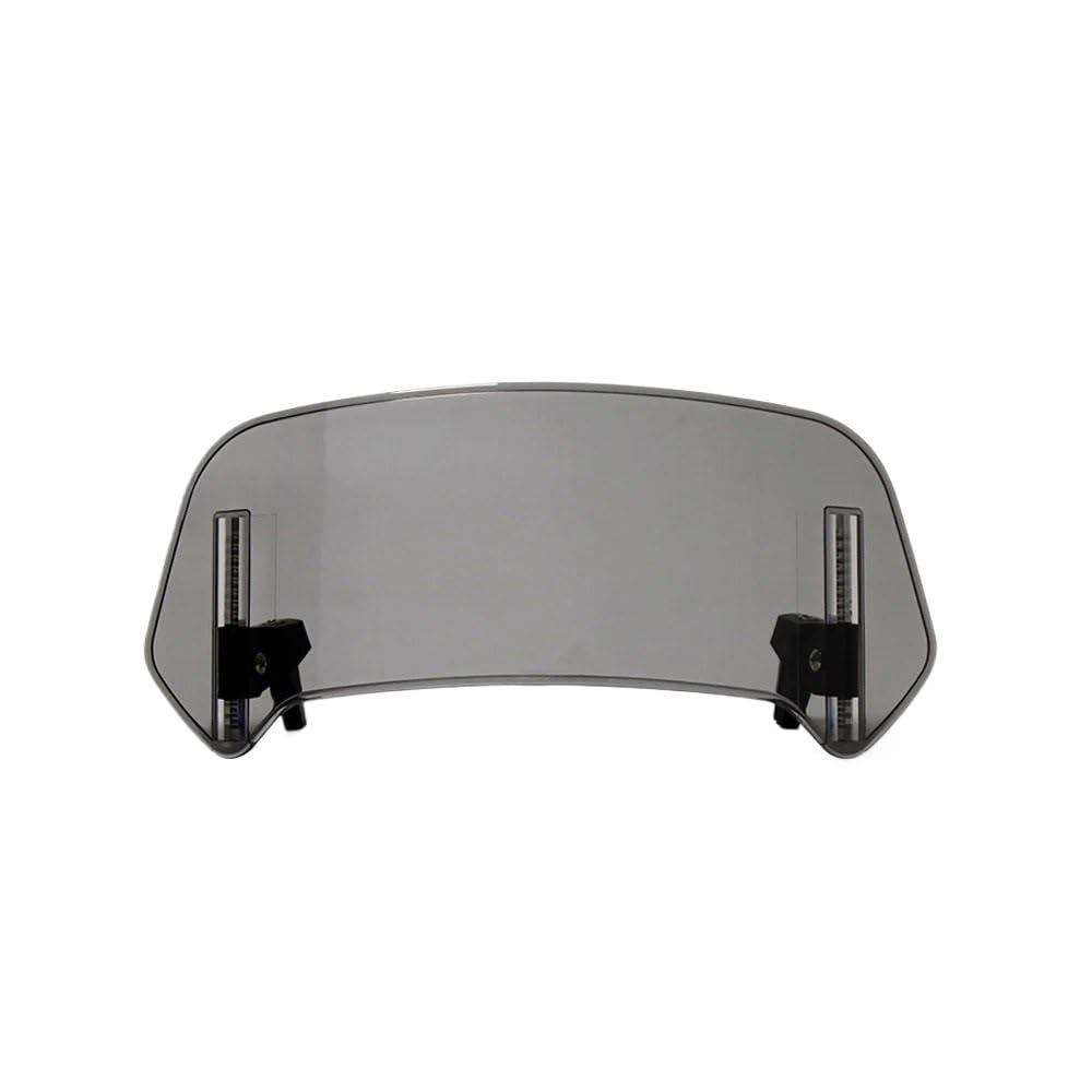 ASDRDDARF Windschutzscheibe Motorrad Für FZ6/FZ6 600 FZ1 FZ1000 FZ8 FZ1 Motorrad Windschutzscheibenverlängerung Einstellbarer Spoiler Deflektor Windschutzscheibe Zubehör(Small Smoke) von ASDRDDARF