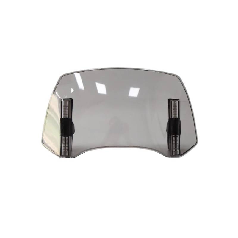ASDRDDARF Windschutzscheibe Motorrad Für FZ6/FZ6 600 FZ1 FZ1000 FZ8 FZ1 Motorrad Windschutzscheibenverlängerung Einstellbarer Spoiler Deflektor Windschutzscheibe Zubehör(Smoke) von ASDRDDARF