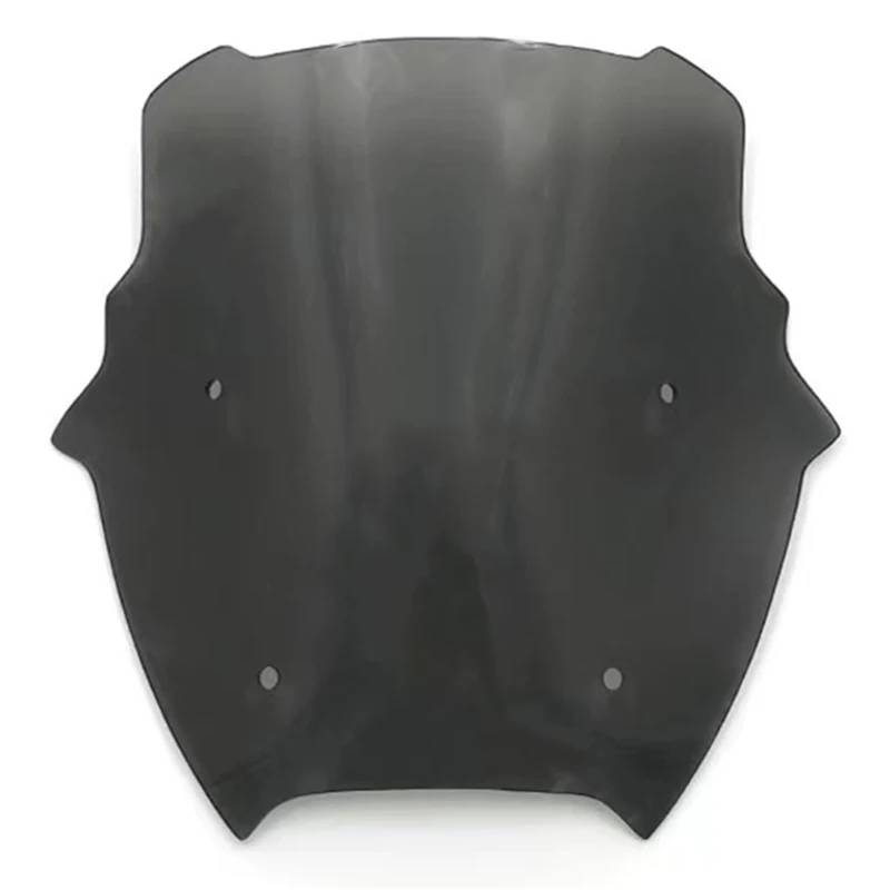 ASDRDDARF Windschutzscheibe Motorrad Für Forza750 NSS750 2021 2022 Motorrad Double Bubble Windschutzscheibe Touring Sport Windschutzscheibe Windabweiser(Gray) von ASDRDDARF