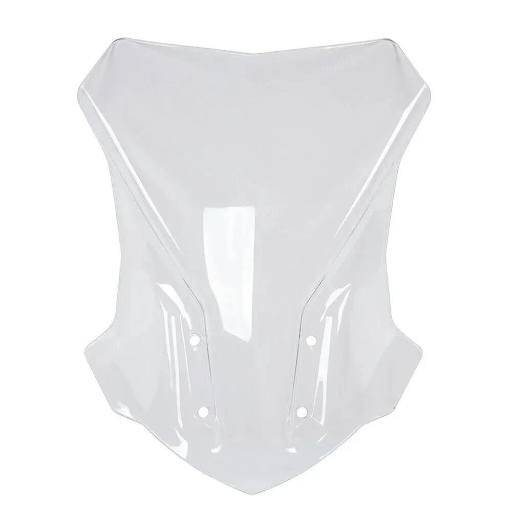 ASDRDDARF Windschutzscheibe Motorrad Für G310GS 2017-2023 Windschutzscheibe Windschutzscheibe Double Bubble Screen Deflektor Motorrad Zubehör(Clear) von ASDRDDARF