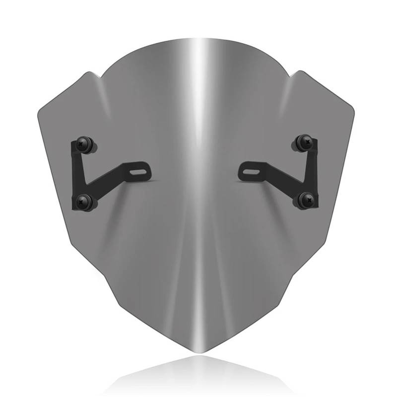ASDRDDARF Windschutzscheibe Motorrad Für GSX-8S GSX8S GSX 2023 2024 Motorradzubehör Windschutzscheibe Frontlichtschirme Deflektor Erhöhung Windschutzscheibe(Gray) von ASDRDDARF