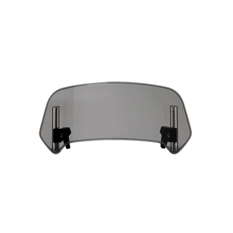 ASDRDDARF Windschutzscheibe Motorrad Für Goldwing 1800 GL1800 Motorrad Windschutzscheibe Verlängerung Einstellbare Spoiler Deflektor(Small Light Smoke) von ASDRDDARF