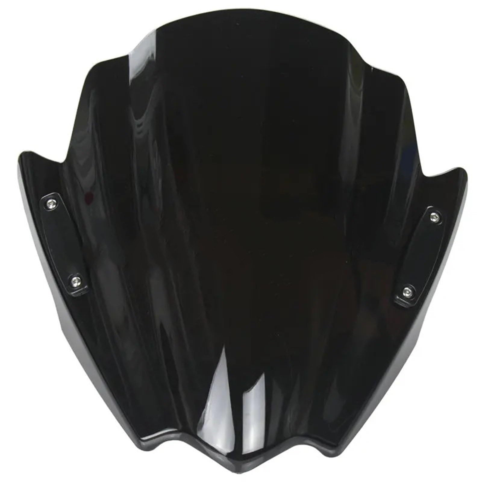 ASDRDDARF Windschutzscheibe Motorrad Für Hornet CB600F CB599 CB650F CB650R CB500F CB500X 2008-2017 2018 2019 Motorrad Windschutzscheibe Windschutz Bildschirm(Black) von ASDRDDARF