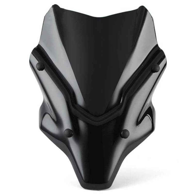 ASDRDDARF Windschutzscheibe Motorrad Für MT-07 FZ-07 MT07 FZ07 2021 2022 2023 2024 Motorrad Windschutz Windschutz Windabweiser(Black) von ASDRDDARF
