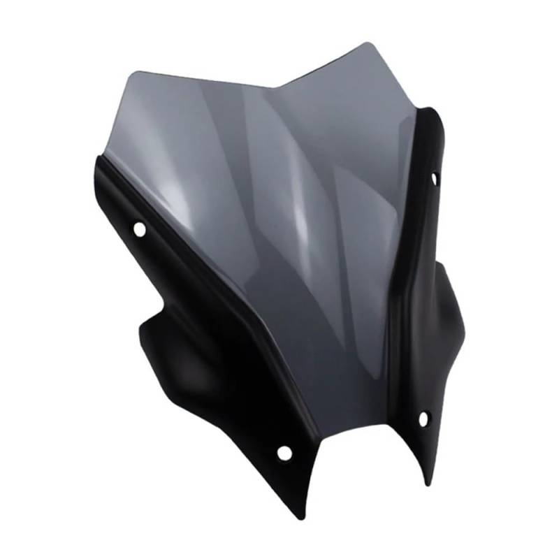 ASDRDDARF Windschutzscheibe Motorrad Für MT-09 2021 2022 2023 MT09 SP 2021 2022 2023 FZ-09 Motorrad Sport Windschutzscheibe Visier Schwarz Windschutzscheibe(Smoke) von ASDRDDARF