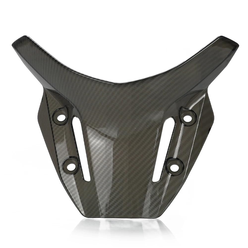 ASDRDDARF Windschutzscheibe Motorrad Für MT-09 FZ-09 2023 2022 2021 Windschutzscheibe Windschutz Motorrad Zubehör Windabweiser(Carbon Fiber Pattern) von ASDRDDARF