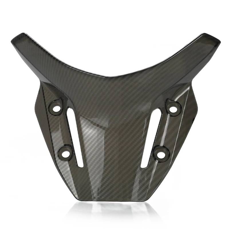 ASDRDDARF Windschutzscheibe Motorrad Für MT-09 FZ-09 2023 2022 2021 Windschutzscheibe Windschutz Motorrad Zubehör Windabweiser(Carbon Fiber Pattern) von ASDRDDARF