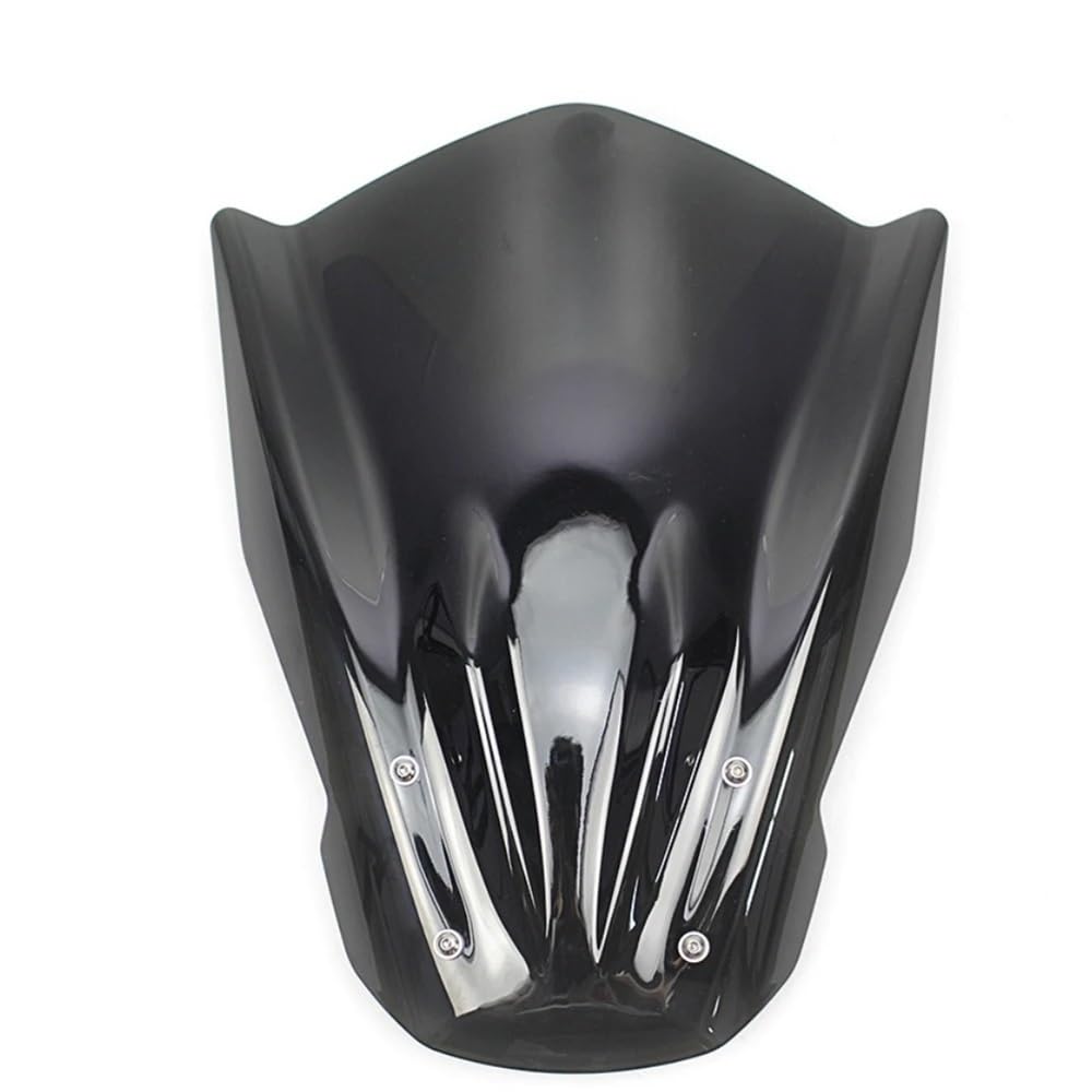 ASDRDDARF Windschutzscheibe Motorrad Für MT07 FZ07 2013 2014 2015 2016 2017 2018 2019 2020 Motorrad Windschutzscheibe Windschutz(2013-2017 Black) von ASDRDDARF