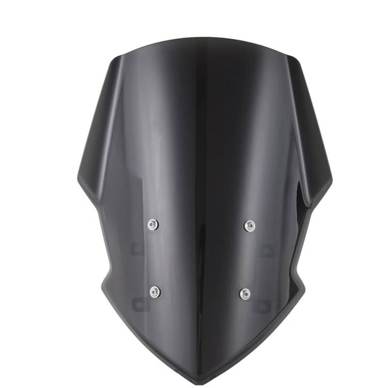 ASDRDDARF Windschutzscheibe Motorrad Für MT07 FZ07 2013 2014 2015 2016 2017 2018 2019 2020 Motorrad Windschutzscheibe Windschutz(2018-2020 Black) von ASDRDDARF