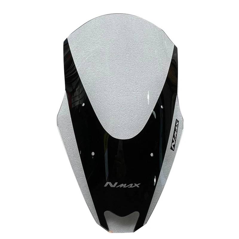 ASDRDDARF Windschutzscheibe Motorrad Für NMAX155 NMAXL125 2016 2017 2018 Motorrad Windschutzscheibe Verlängerung Frontscheibe Motorrad Verlängern Glas Deflektor(Transparent) von ASDRDDARF