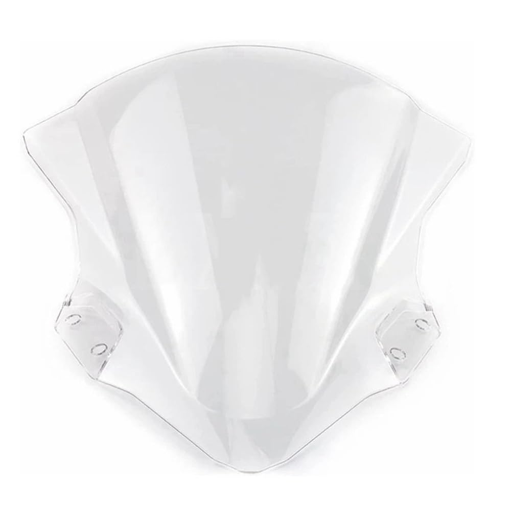 ASDRDDARF Windschutzscheibe Motorrad Für Ninja250 Ninja400 EX400 2018 2019 2020 2021 2022 2023 Motorrad Windschutzscheibe Windschutz Verkleidung Bildschirm(Clear) von ASDRDDARF