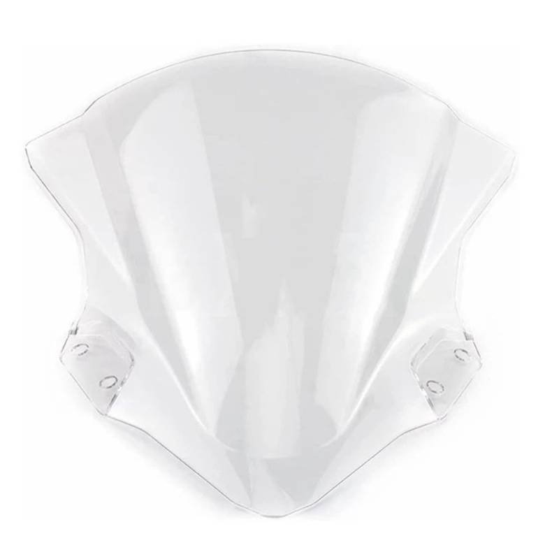 ASDRDDARF Windschutzscheibe Motorrad Für Ninja250 Ninja400 EX400 2018 2019 2020 2021 2022 2023 Motorrad Windschutzscheibe Windschutz Verkleidung Bildschirm(Clear) von ASDRDDARF