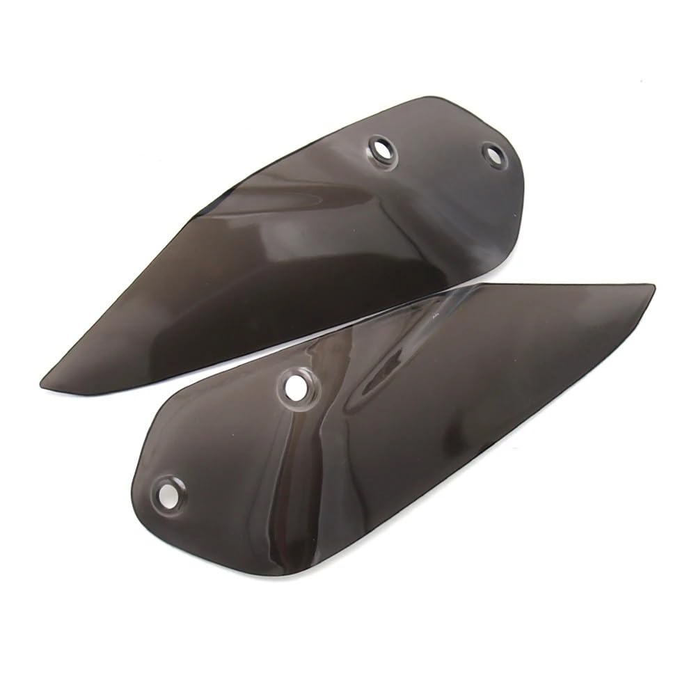 ASDRDDARF Windschutzscheibe Motorrad Für R1200GS LC ADV R1250GS Abenteuer 2014-2024 Motorrad Seite Deflektor Hand Schutz Windschutzscheibe Spoiler Windschutzscheibe(Black) von ASDRDDARF