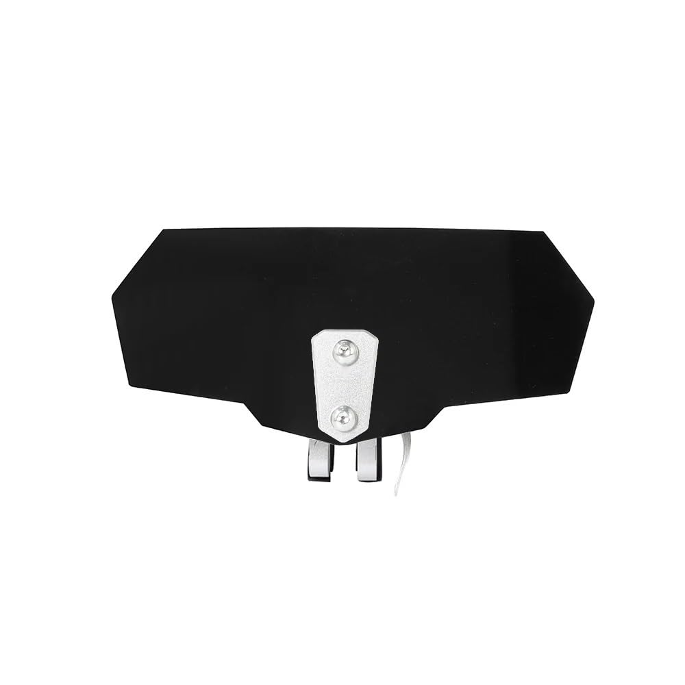 ASDRDDARF Windschutzscheibe Motorrad Für R1200GS Universal Motorrad Risen Clip Auf Windschutzscheibe Windschutzscheibe Verlängerung Spoiler Air Deflektor(Black) von ASDRDDARF