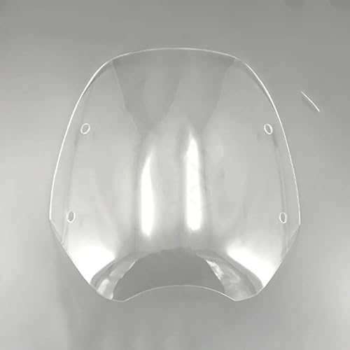 ASDRDDARF Windschutzscheibe Motorrad Für R1200R R1200 2006 2007 2008 2009 2010 2011 2012 2013 2014 Windschutzscheibe Motorrad Windschutzscheibe Windabweiser Grau(325MM Transparent) von ASDRDDARF
