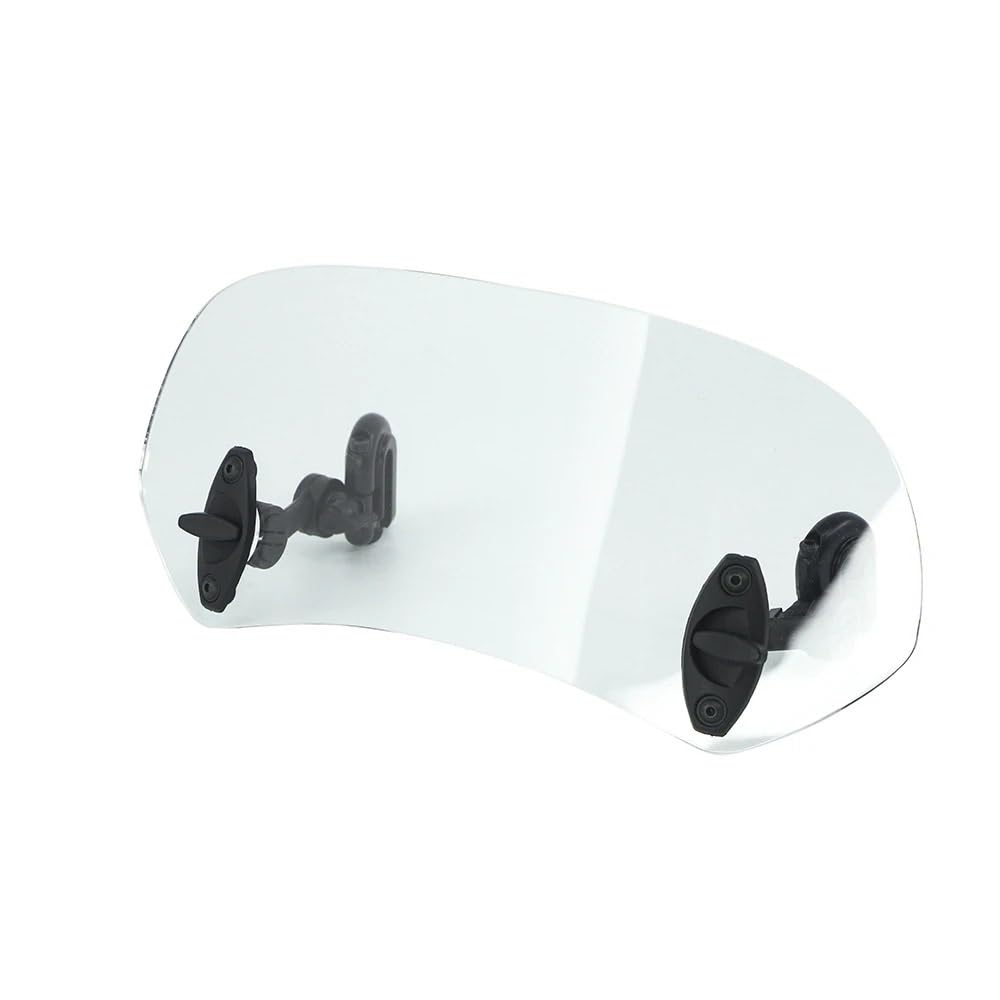 ASDRDDARF Windschutzscheibe Motorrad Für R1250GS LC ADV Abenteuer Motorrad Einstellbare Windschutzscheibe Windabweiser Spoiler Verlängerung Windschutzscheibe(Large Clear) von ASDRDDARF
