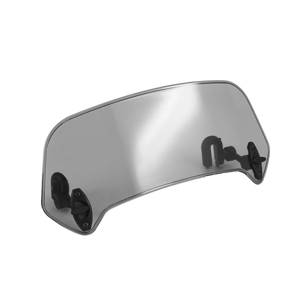 ASDRDDARF Windschutzscheibe Motorrad Für R1250GS LC ADV Abenteuer Motorrad Einstellbare Windschutzscheibe Windabweiser Spoiler Verlängerung Windschutzscheibe(Large Smoke) von ASDRDDARF