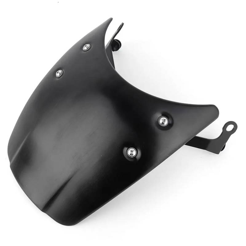 ASDRDDARF Windschutzscheibe Motorrad Für RNINE T 9 T Racer Pure 2014-2024 Motorrad Windschutzscheibe Aluminium Windabweiser Windschutzscheibe(Black) von ASDRDDARF