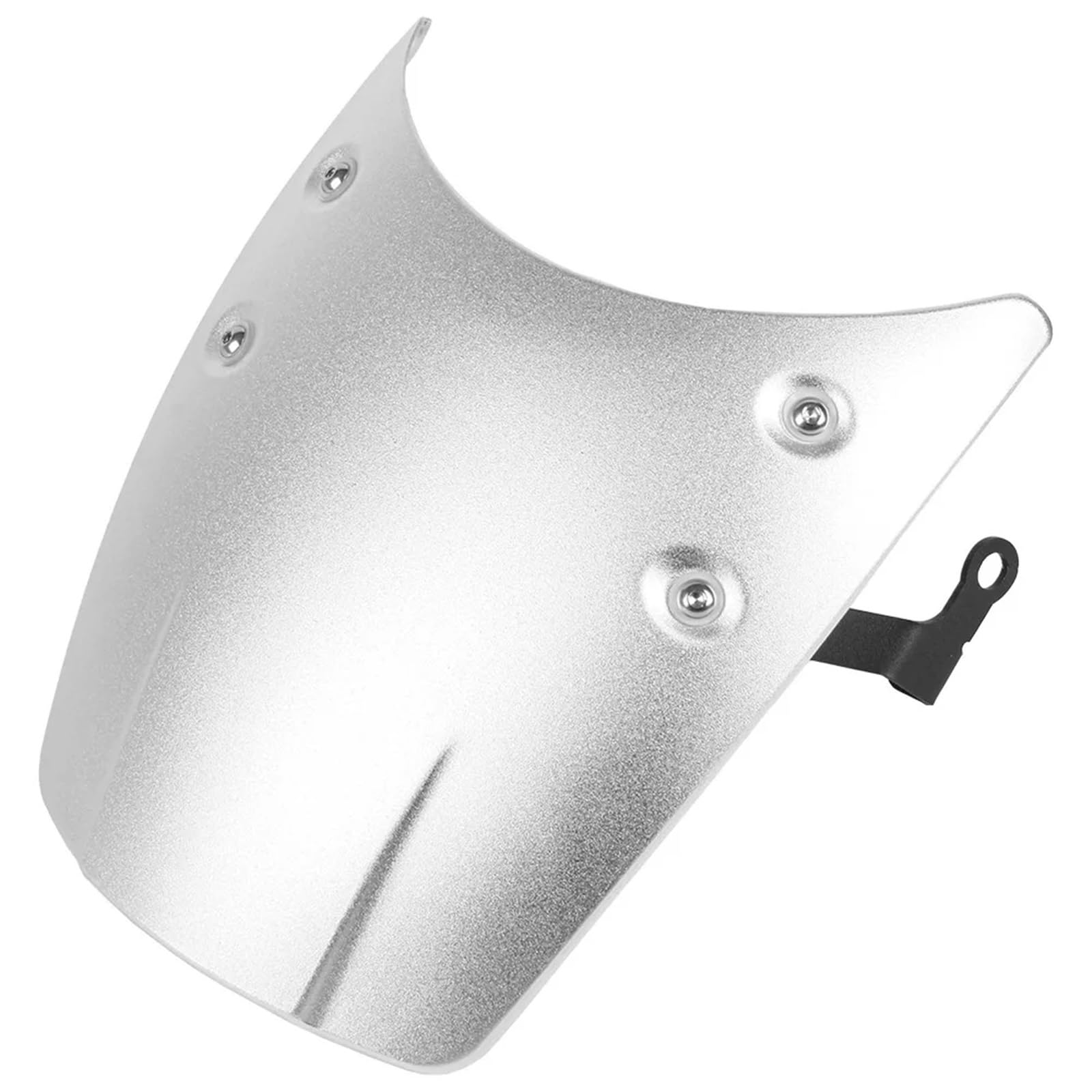 ASDRDDARF Windschutzscheibe Motorrad Für RNINE T 9 T Racer Pure 2014-2024 Motorrad Windschutzscheibe Aluminium Windabweiser Windschutzscheibe(Silver) von ASDRDDARF