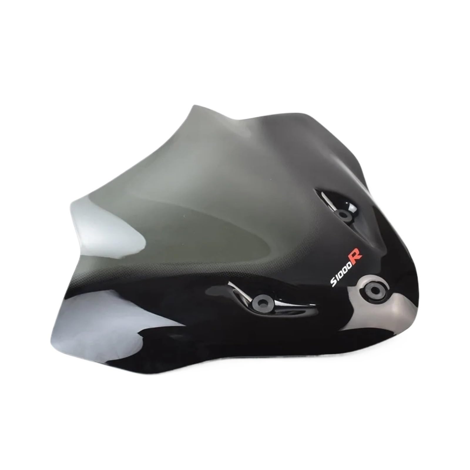ASDRDDARF Windschutzscheibe Motorrad Für S1000R Windschutzscheibe Double Bubble ABS Motorrad Frontdeflektor von ASDRDDARF