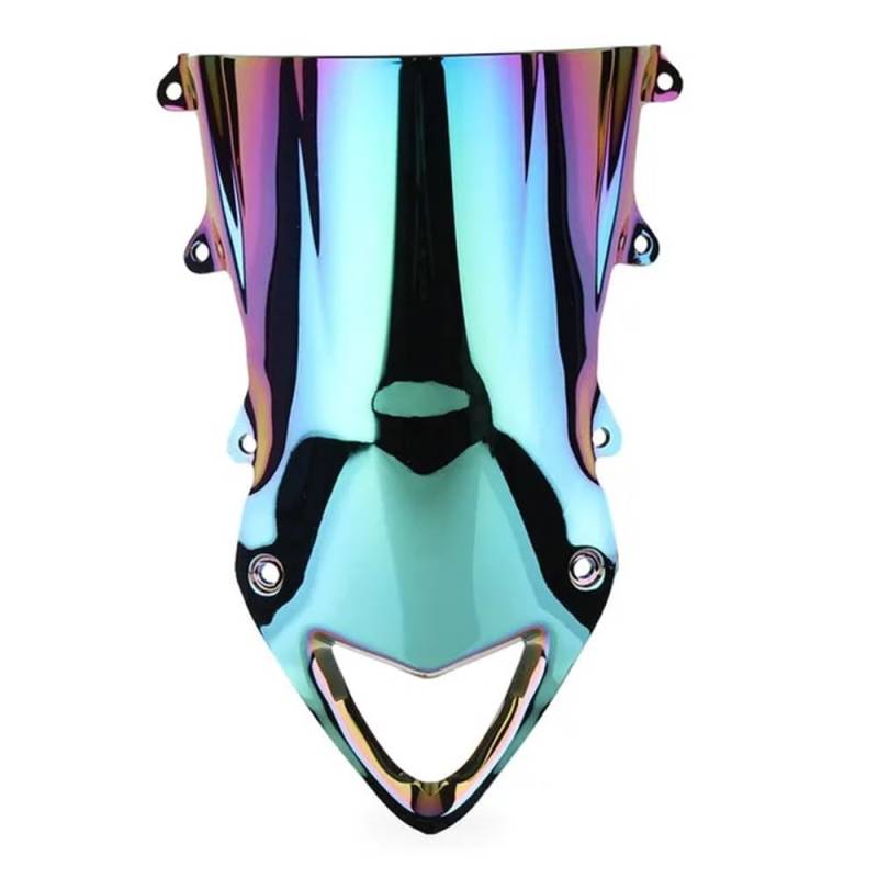 ASDRDDARF Windschutzscheibe Motorrad Für S1000RR 2010 2011 2012 2013 2014 Motorrad Windschutzscheibe Windschutzscheibe ABS Double Bubble 7 Farben(Colorful 1) von ASDRDDARF