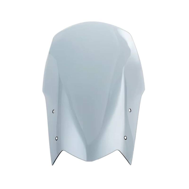 ASDRDDARF Windschutzscheibe Motorrad Für Tenere 700 XT700Z 2019-2024 Windabweiser Windschutzscheibe Windschutzscheibe Motorradseite Lenker Windschutz(Front Windshield Grey) von ASDRDDARF